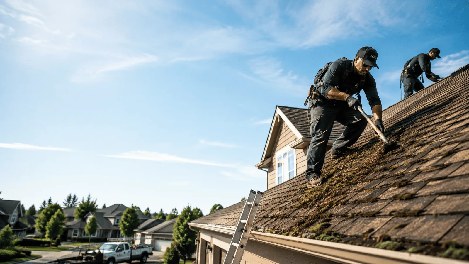 Roof Moss Removal in Sterling, OK near me